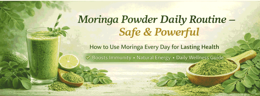 Ultimate Safe Moringa Powder Daily Routine